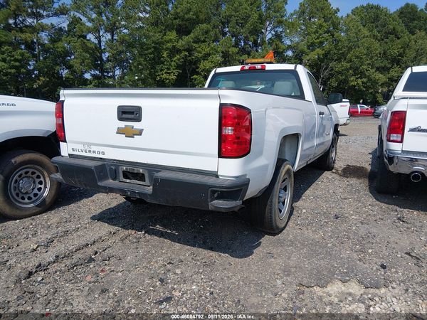 2018 CHEVROLET SILVERADO 1500 WT — I4