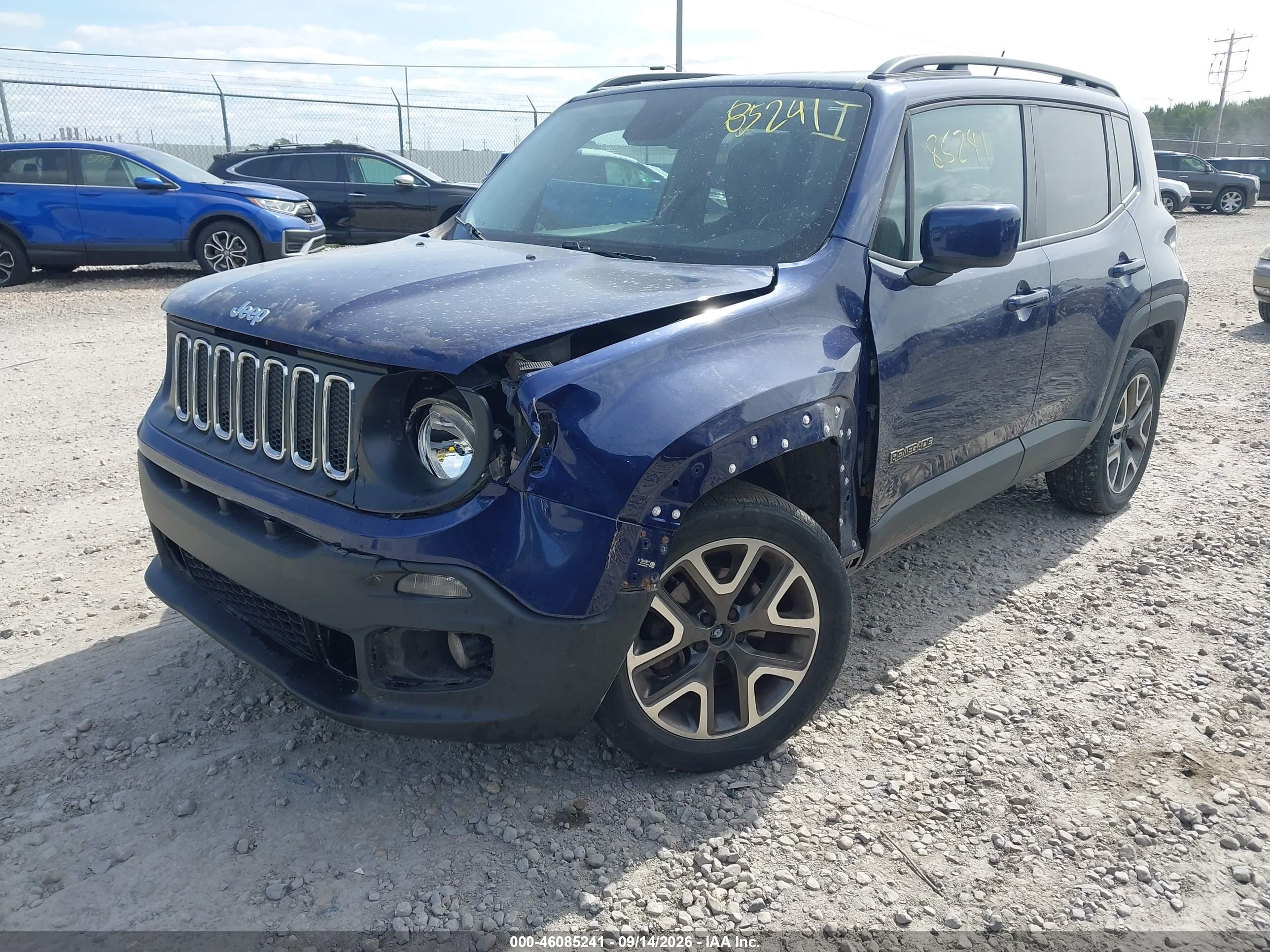 2016 JEEP RENEGADE LATITUDE — I2