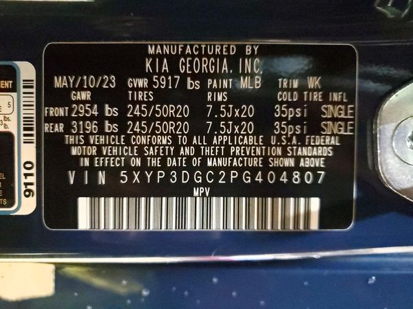 2023 KIA TELLURIDE