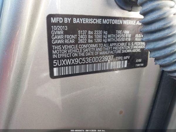 2014 BMW X3 XDRIVE28I