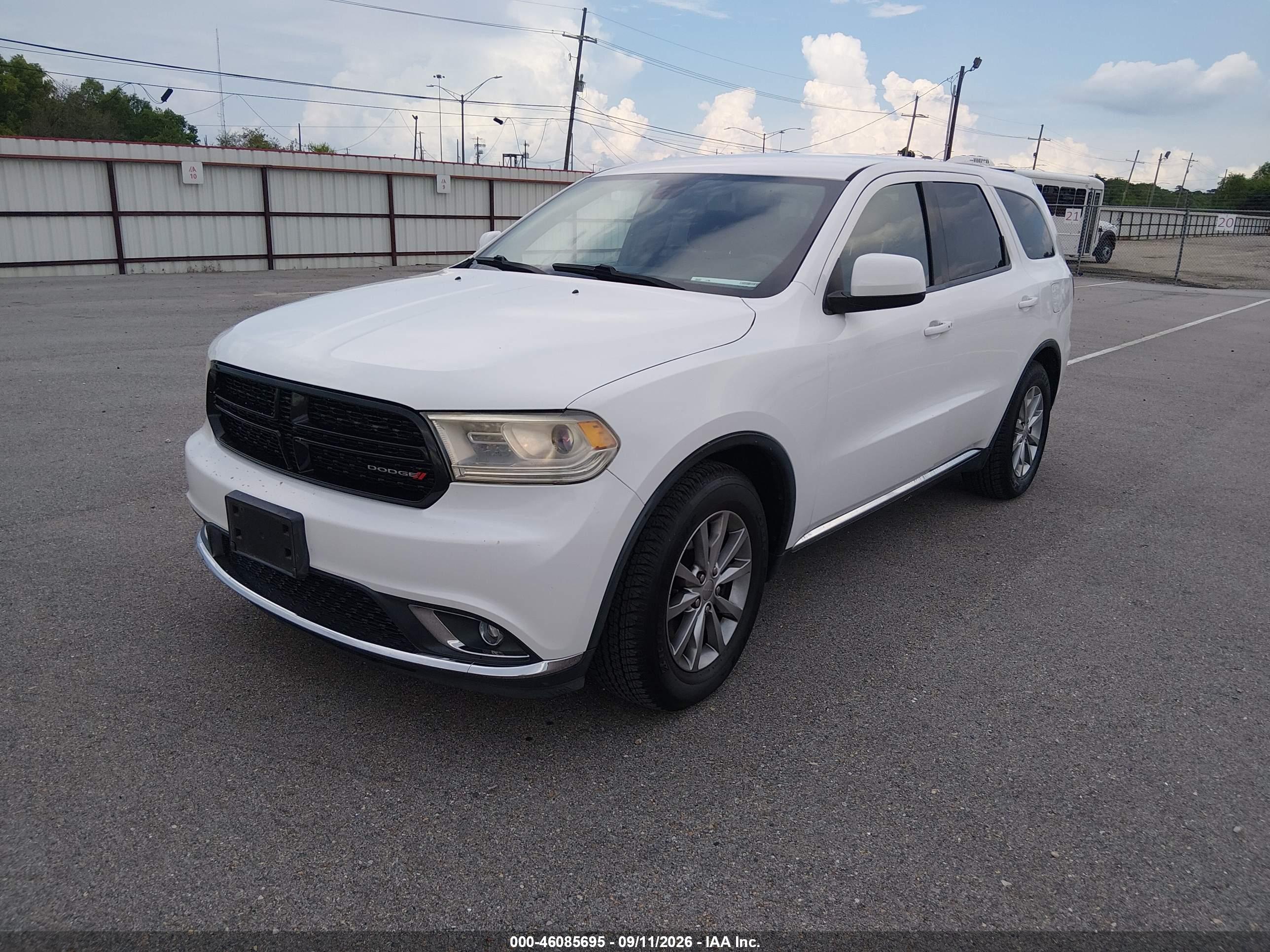 2016 DODGE DURANGO SPECIAL SERVICE — I2