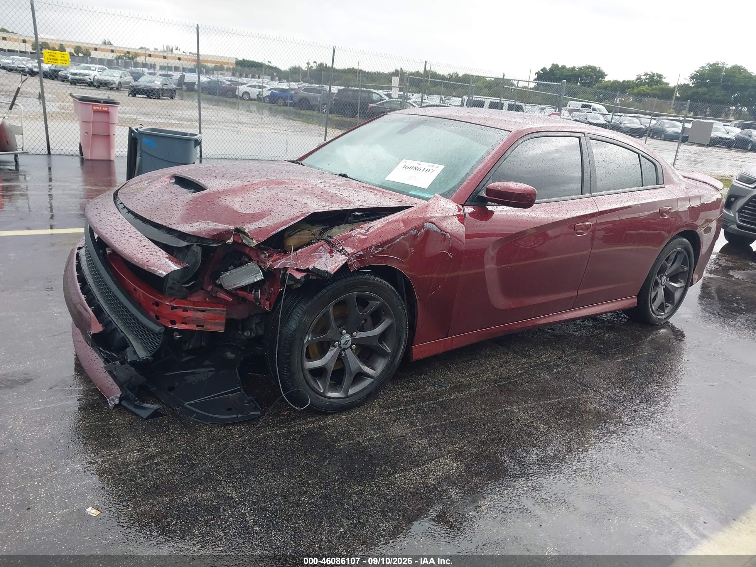 2019 DODGE CHARGER GT RWD — I2