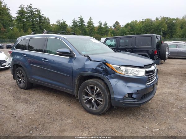 2016 TOYOTA HIGHLANDER XLE V6 — I1