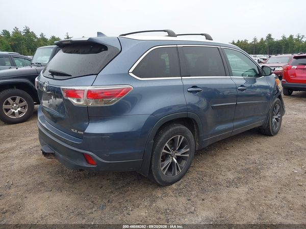 2016 TOYOTA HIGHLANDER — I4