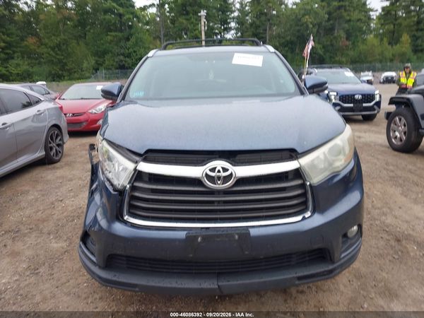 2016 TOYOTA HIGHLANDER XLE V6 — I115