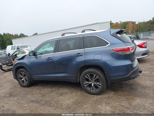 2016 TOYOTA HIGHLANDER XLE V6 — I117