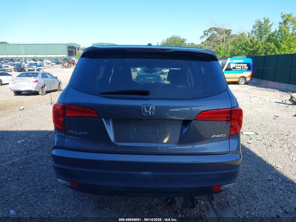 2016 HONDA PILOT EX-L — I119