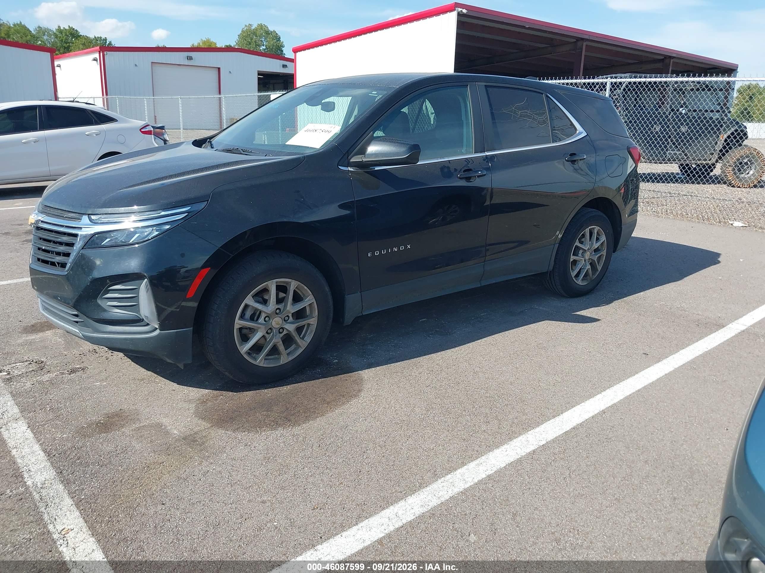 2022 CHEVROLET EQUINOX FWD LT — I2