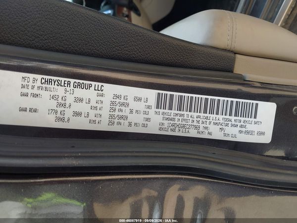 2014 DODGE DURANGO LIMITED