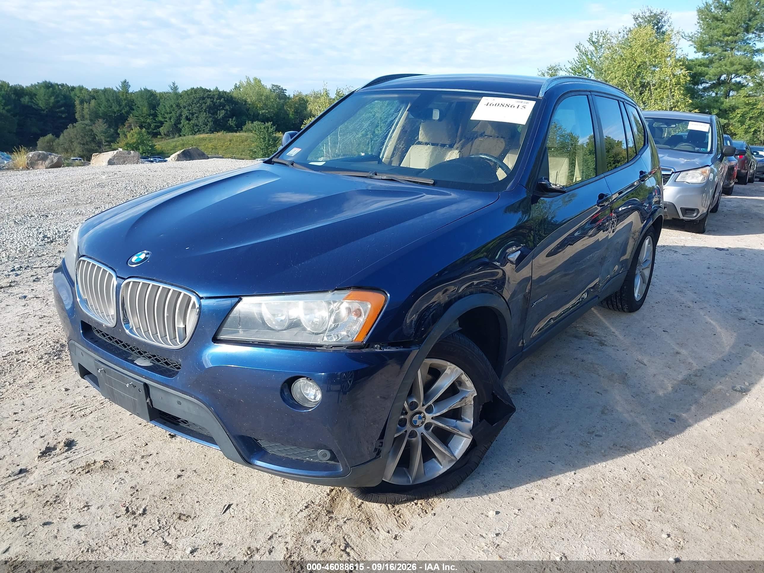 2013 BMW X3 XDRIVE28I — I2