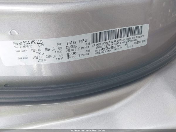 2017 CHRYSLER PACIFICA TOURING-L