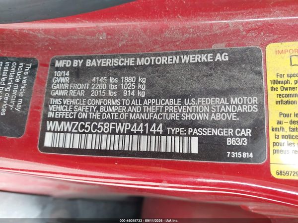 2015 MINI COUNTRYMAN COOPER S — I9
