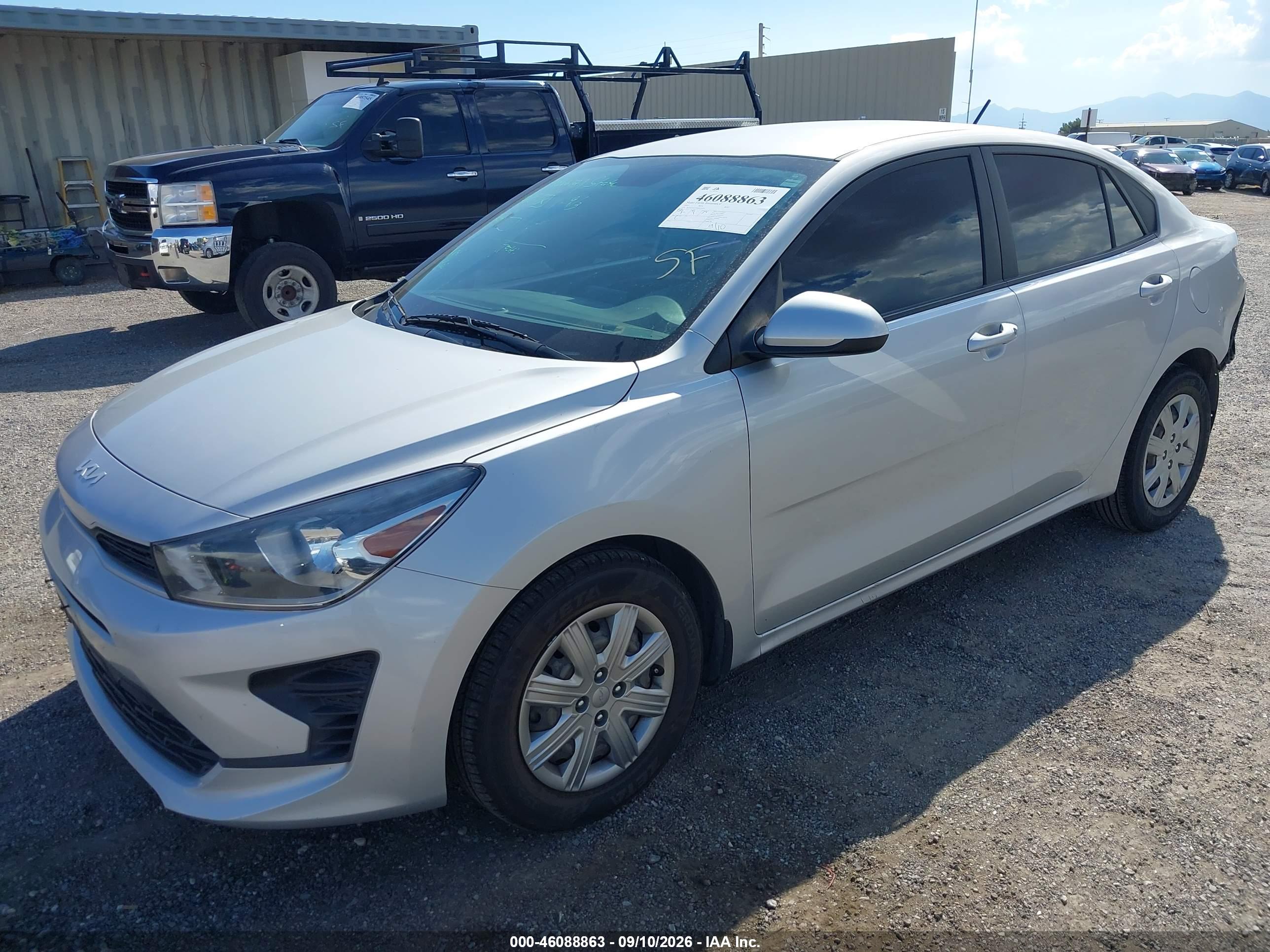 2022 KIA RIO LX — I2