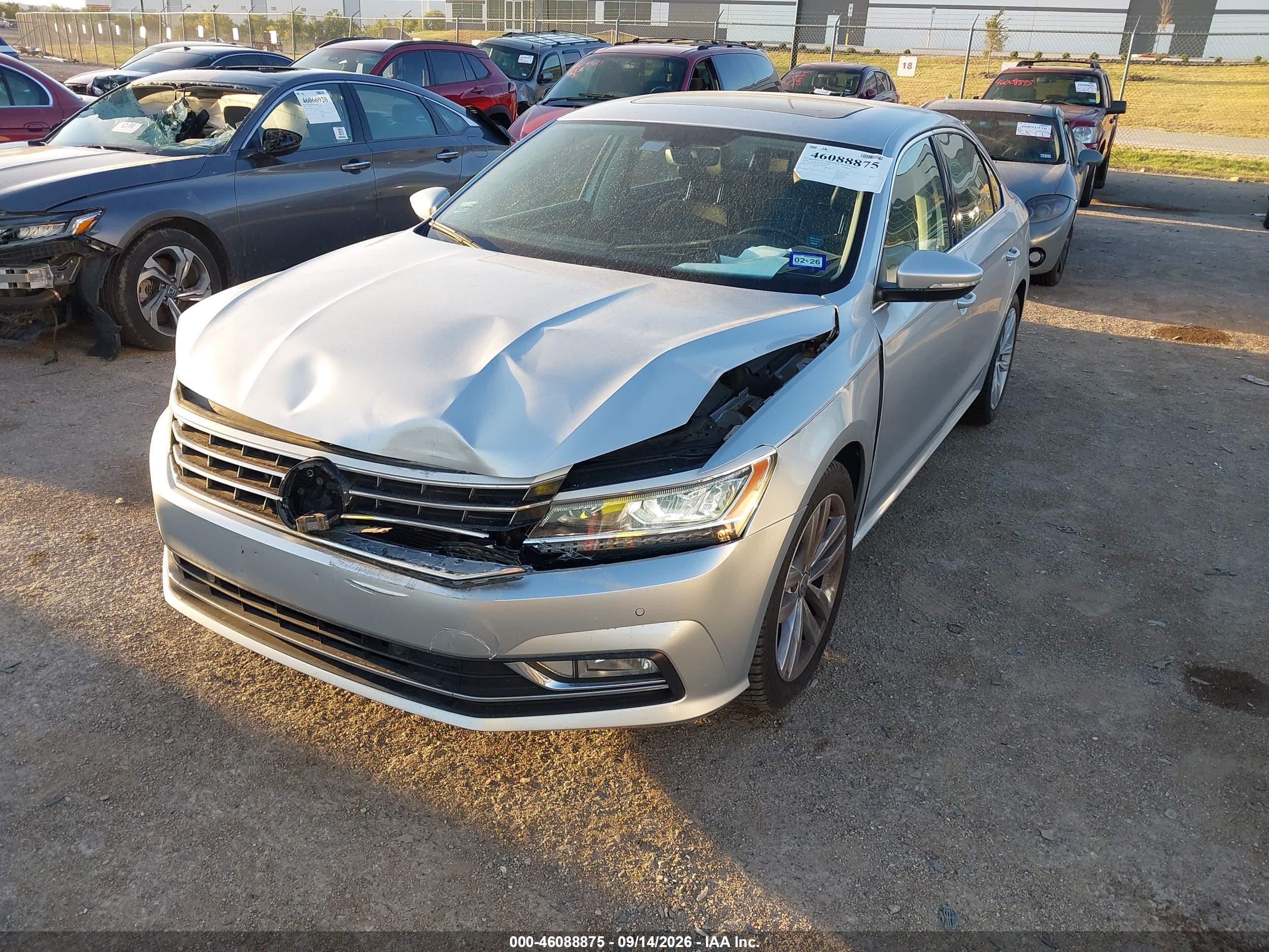 2018 VOLKSWAGEN PASSAT 2.0T SE — I2
