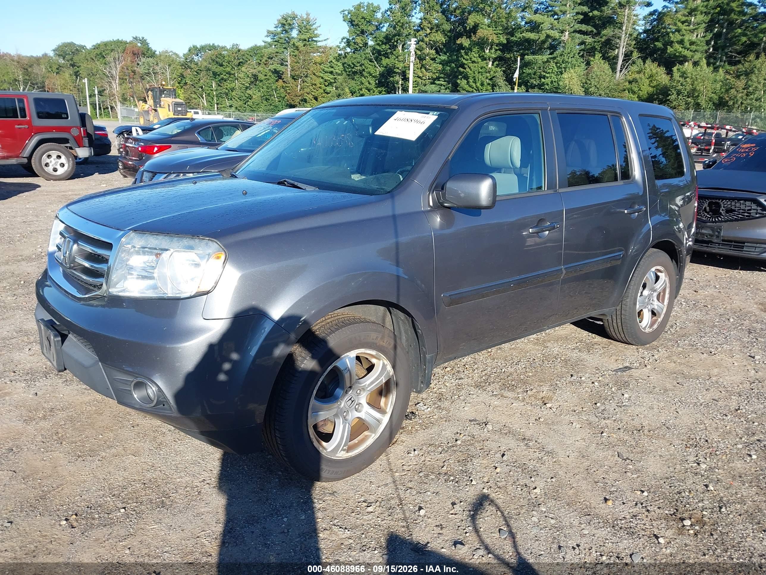 2013 HONDA PILOT EX-L — I2