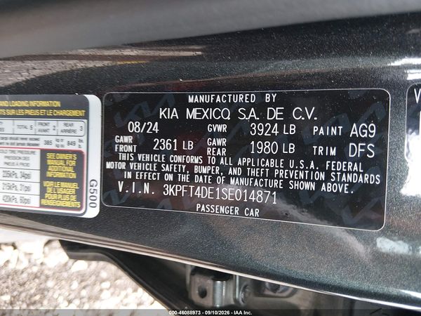 2025 KIA K4 LXS — I9