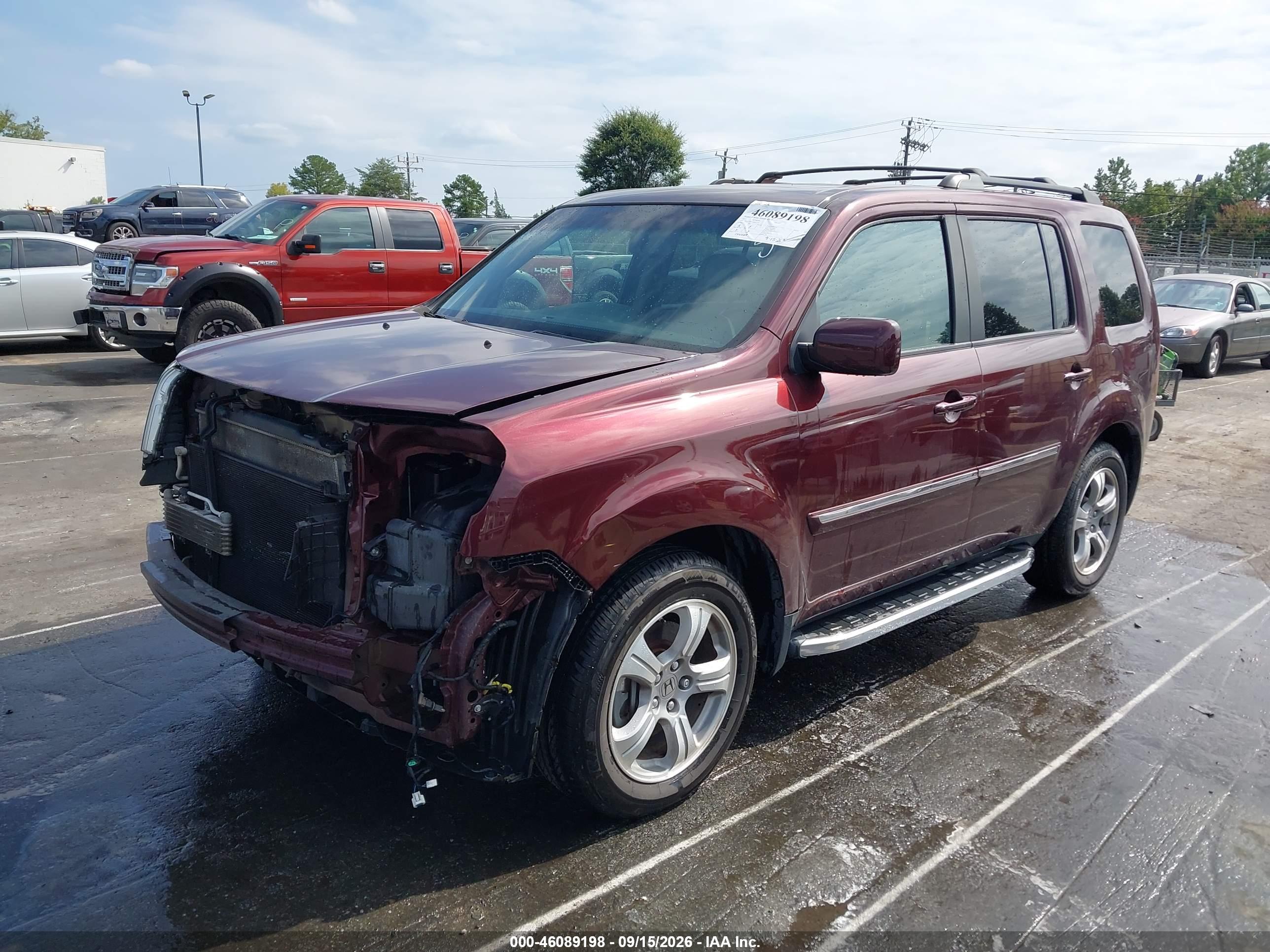 2013 HONDA PILOT EX-L — I2
