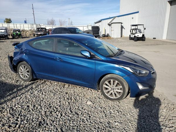 2015 HYUNDAI ELANTRA GLS(Middle) — Passenger 3/4