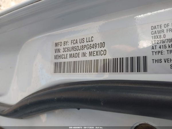 2023 RAM 2500 BIG HORN  4X4 6'4 BOX — I9