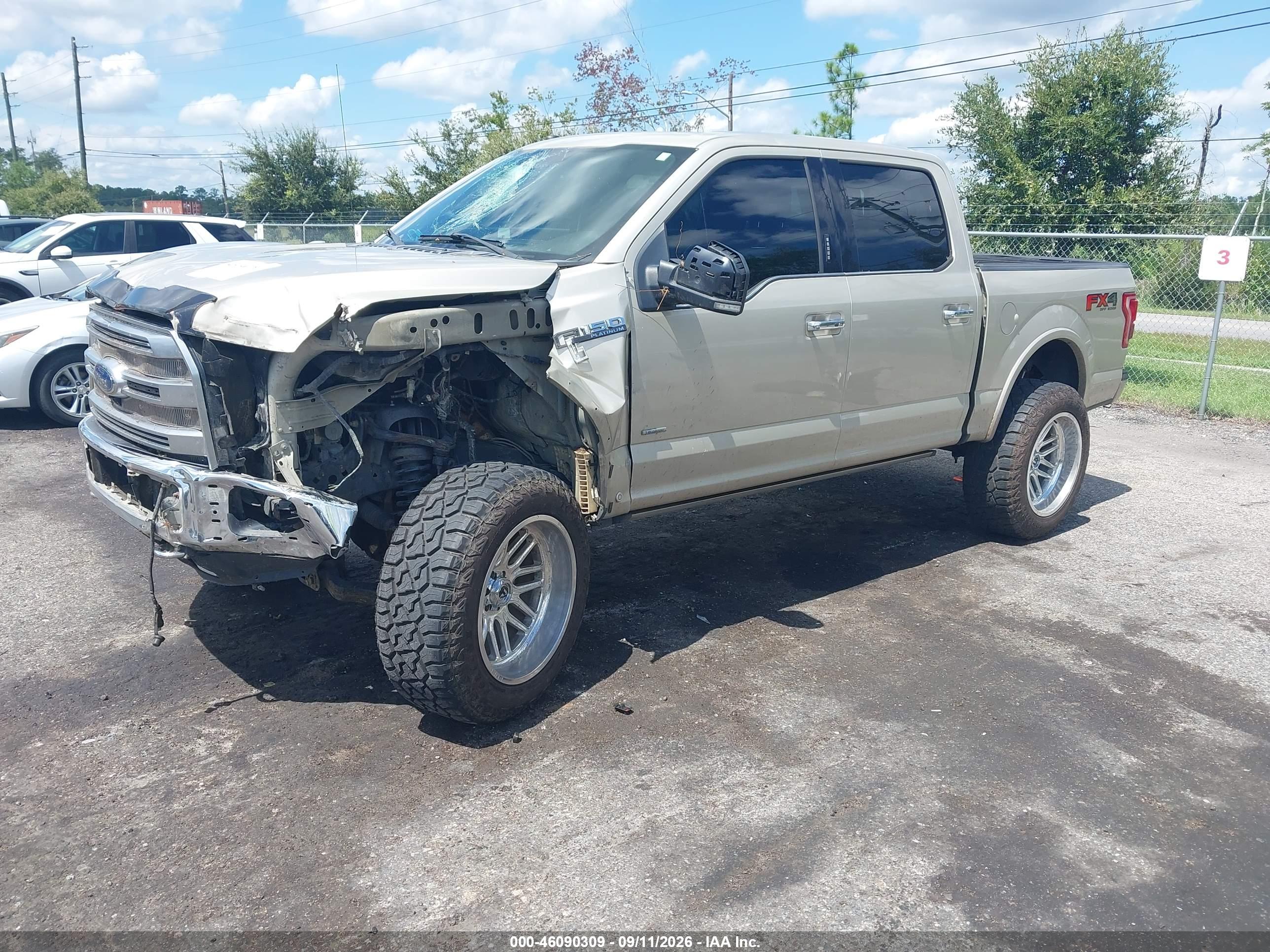 2017 FORD F-150 PLATINUM — I2