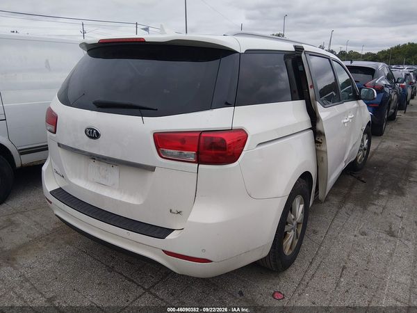 2016 KIA SEDONA LX — I4