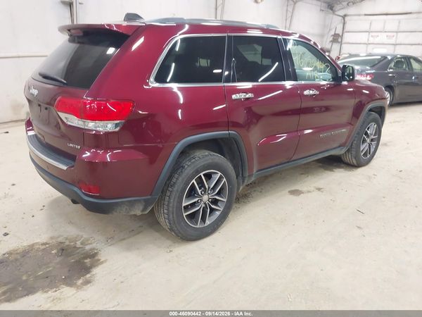 2018 JEEP GRAND CHEROKEE LIMITED 4X4 — I4