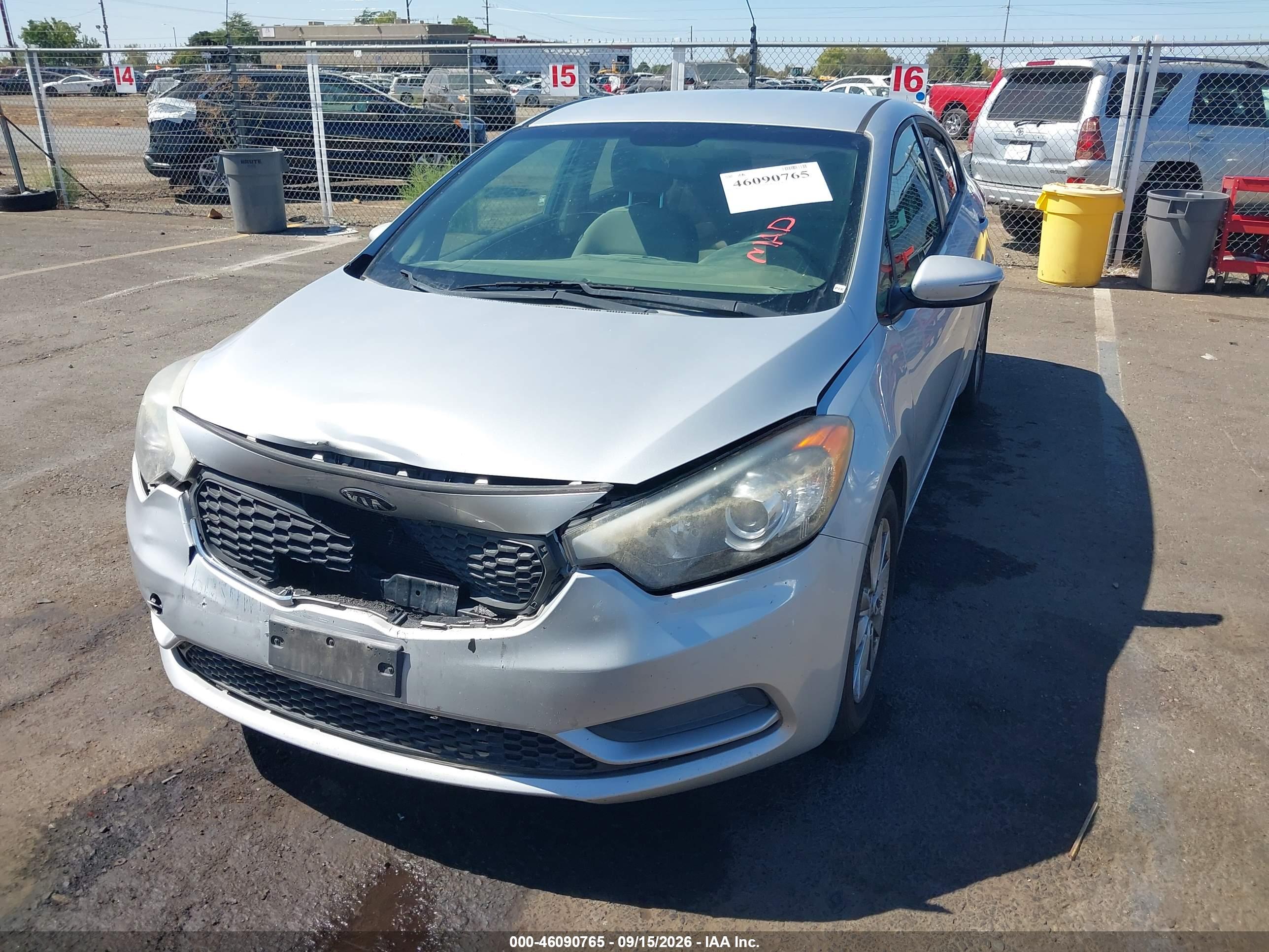 2016 KIA FORTE LX — I2