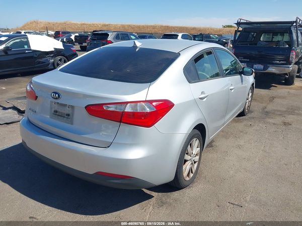 2016 KIA FORTE LX — I4