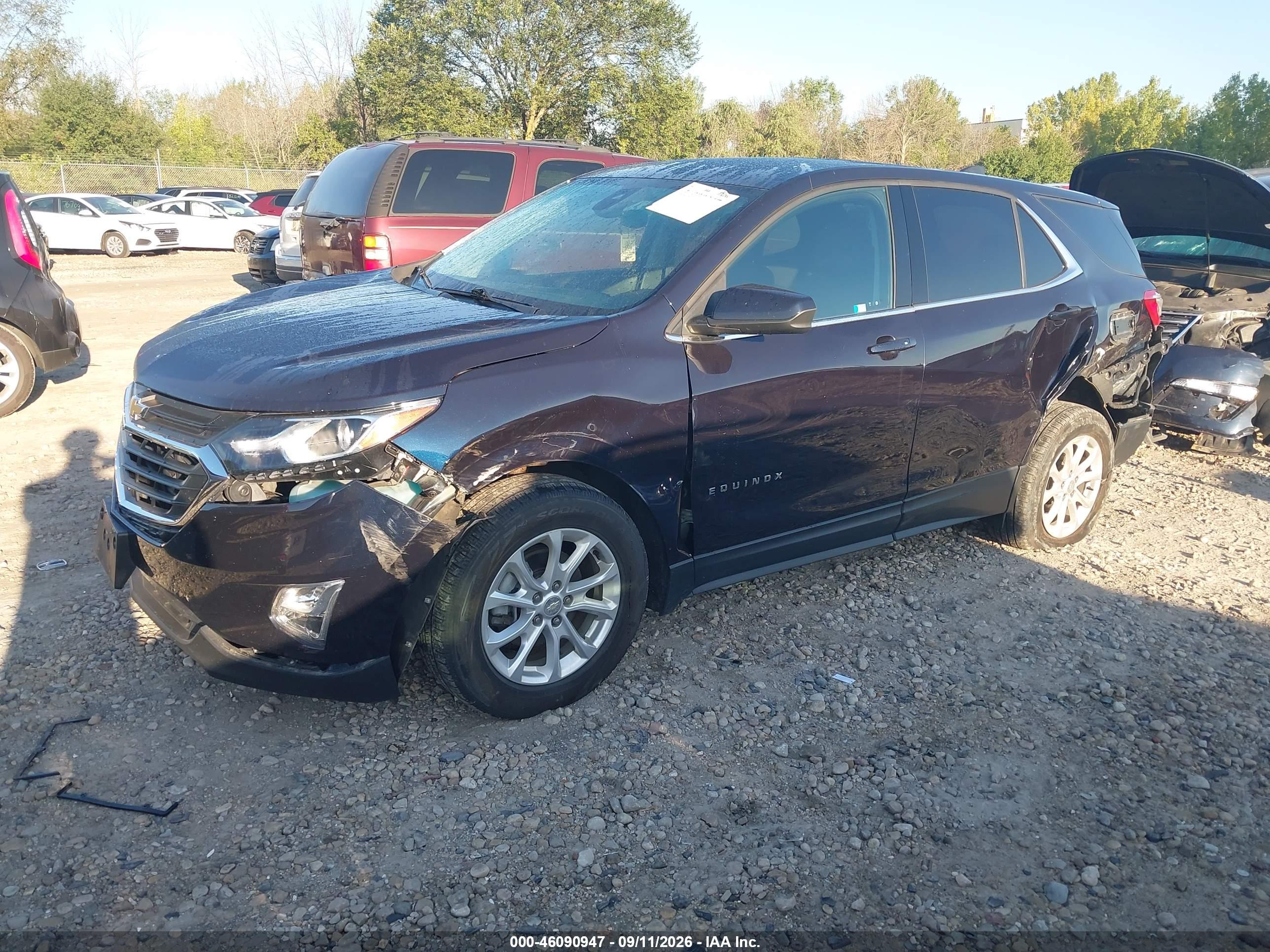 2020 CHEVROLET EQUINOX AWD LT 1.5L TURBO — I2