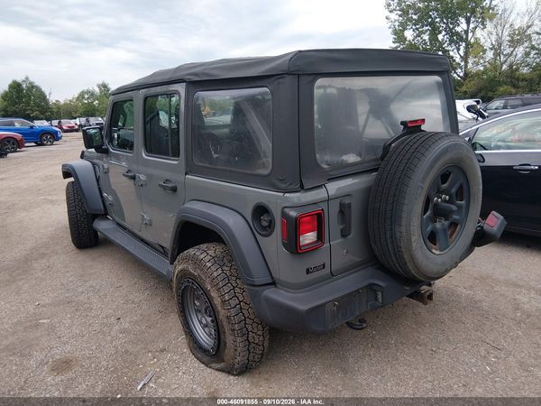 2018 JEEP WRANGLER UNLIMITED SPORT 4X4 — I3