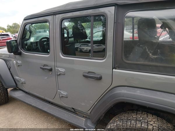 2018 JEEP WRANGLER UNLIMITED SPORT 4X4 — I117