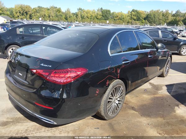 2025 MERCEDES-BENZ C 300 C300 4MATIC — I4