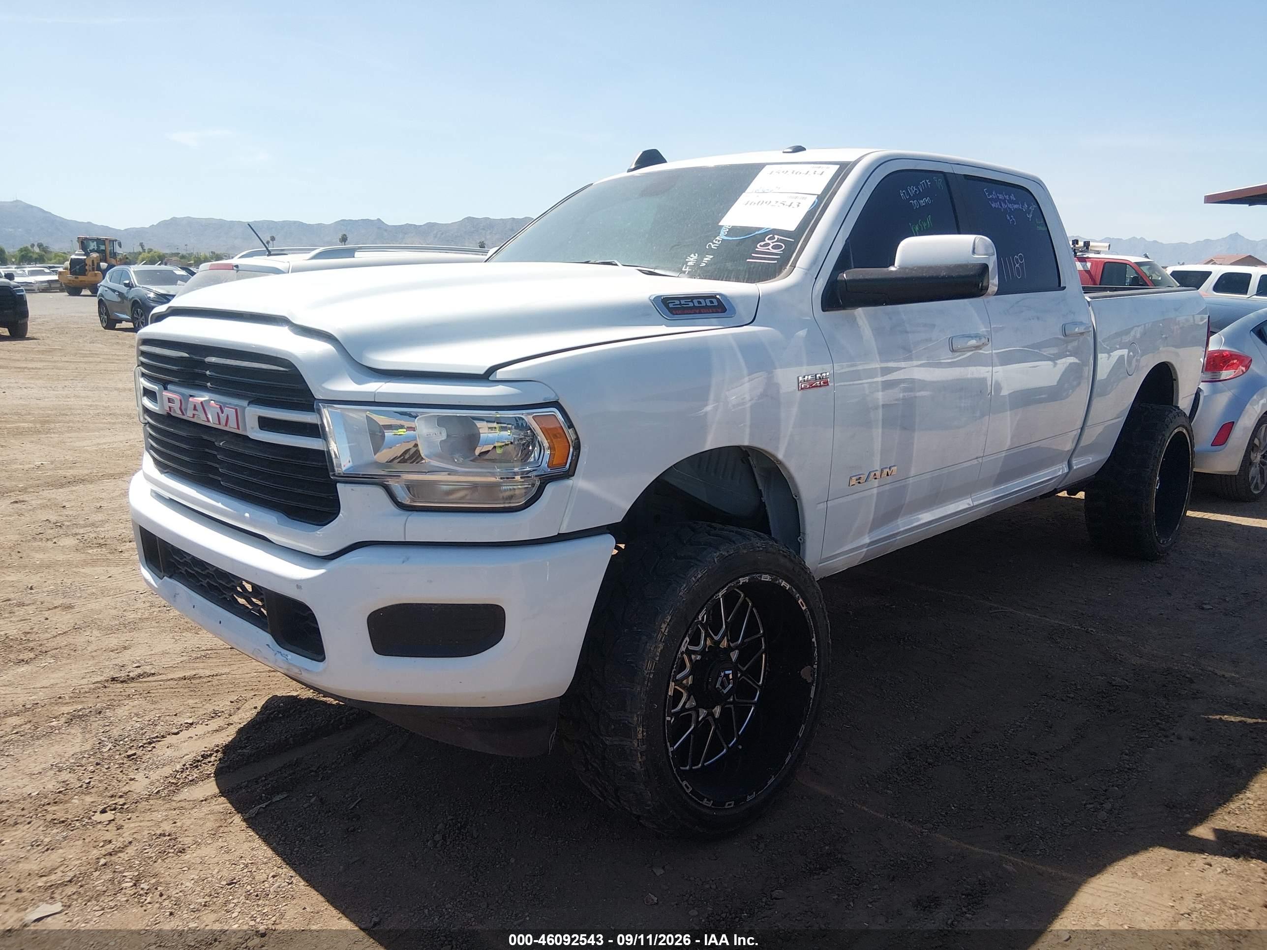 2021 RAM 2500 BIG HORN  4X4 6'4 BOX — I2