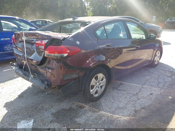 2018 KIA FORTE LX