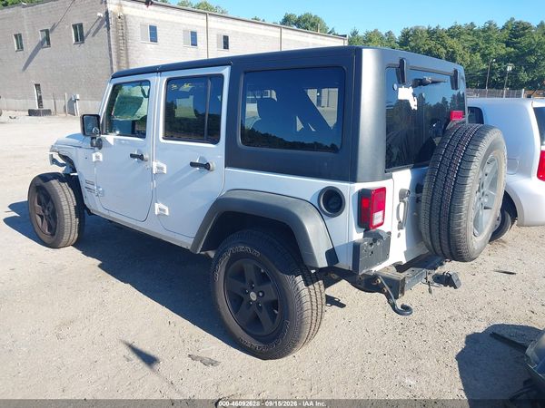 2016 JEEP WRANGLER UNLIMITED SPORT — I3