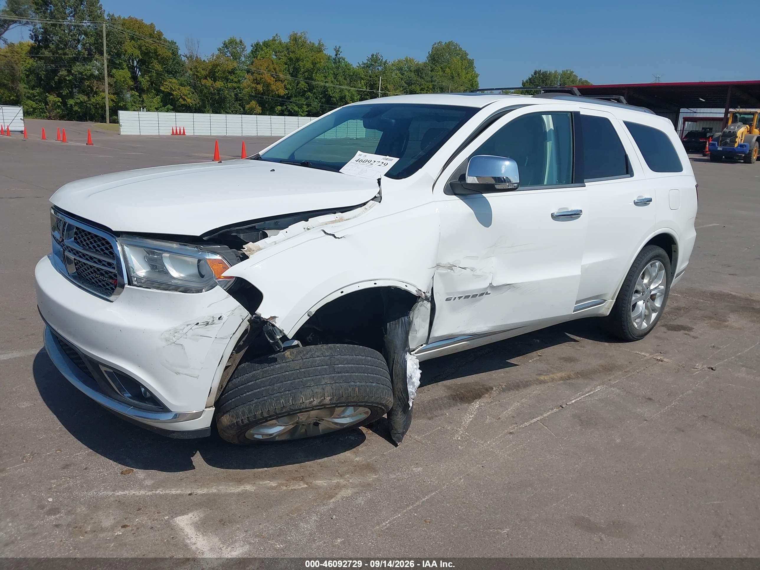 2017 DODGE DURANGO CITADEL RWD — I2