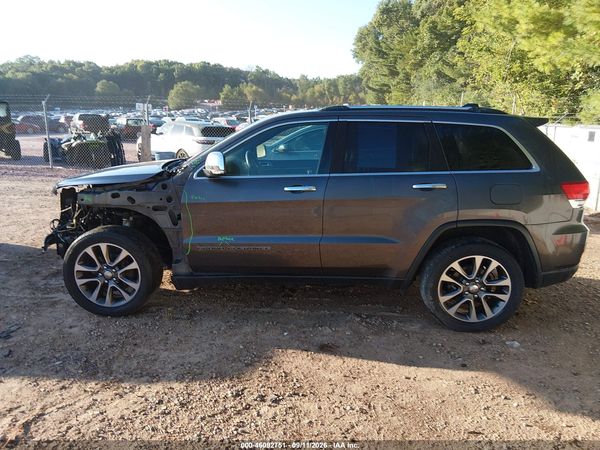 2018 JEEP GRAND CHEROKEE LIMITED — I117