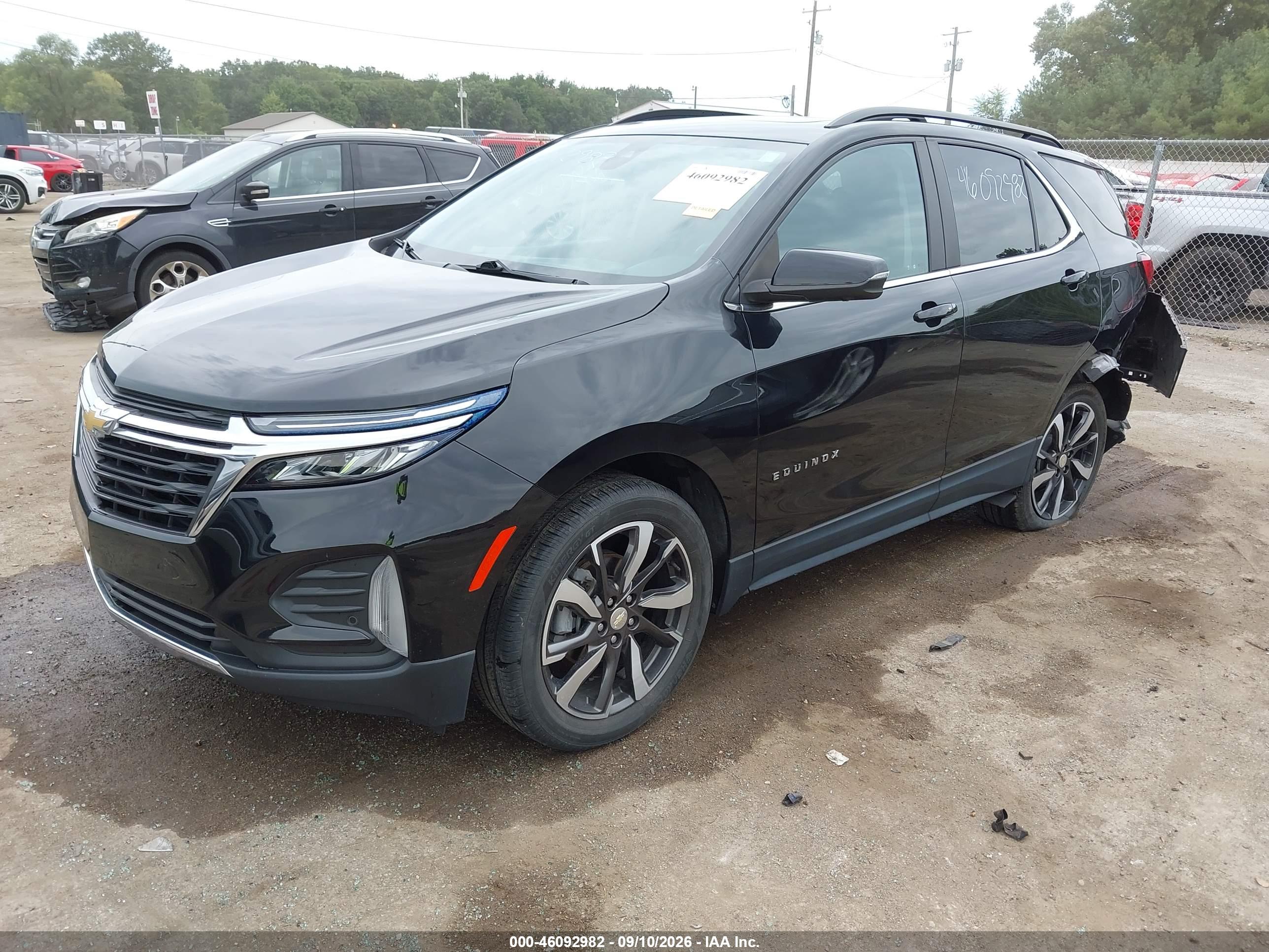 2022 CHEVROLET EQUINOX FWD LT — I2