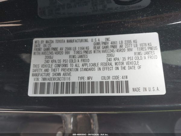 2025 MAZDA CX-50 — I9