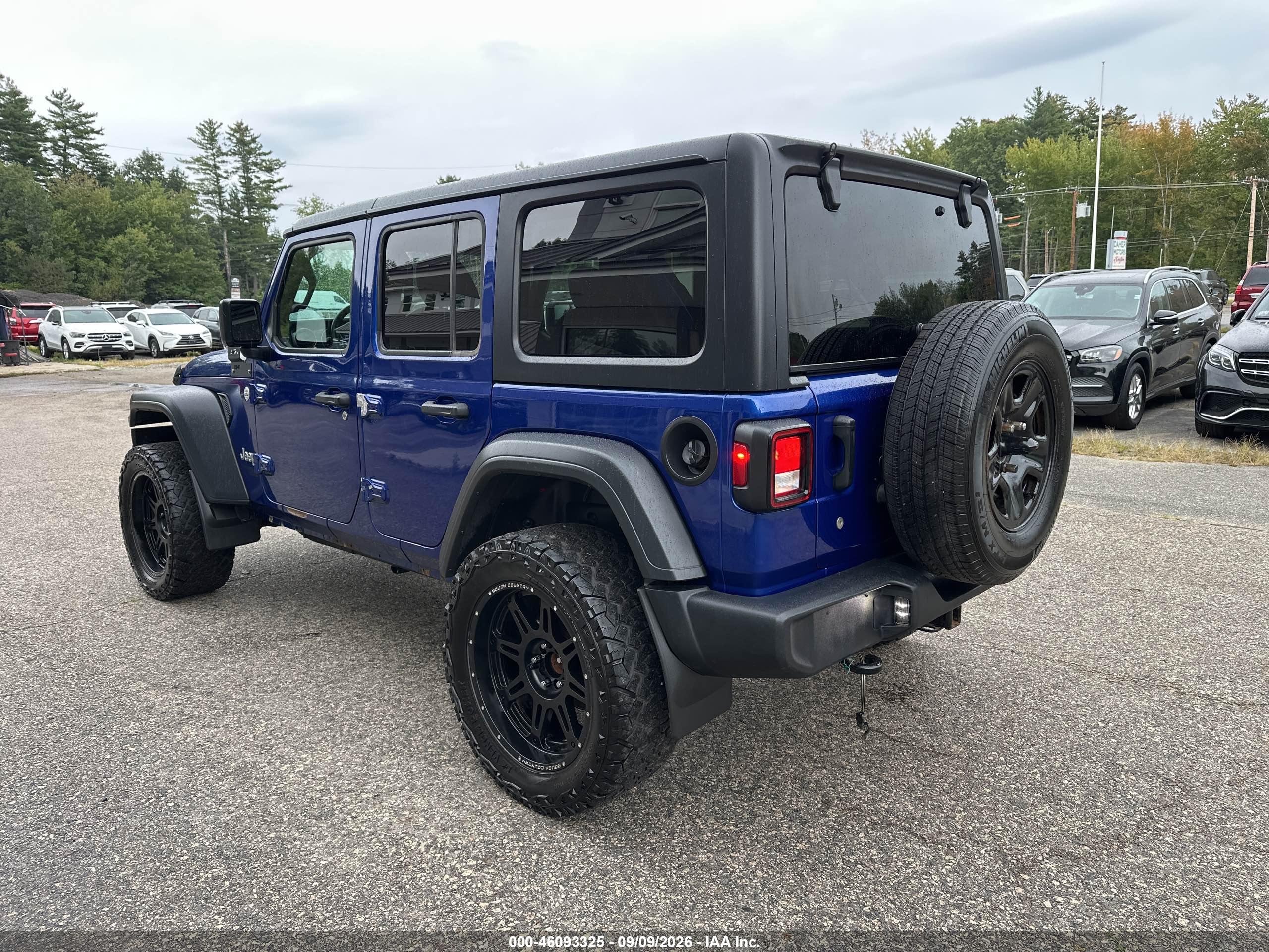 2018 JEEP WRANGLER UNLIMITED SPORT 4X4