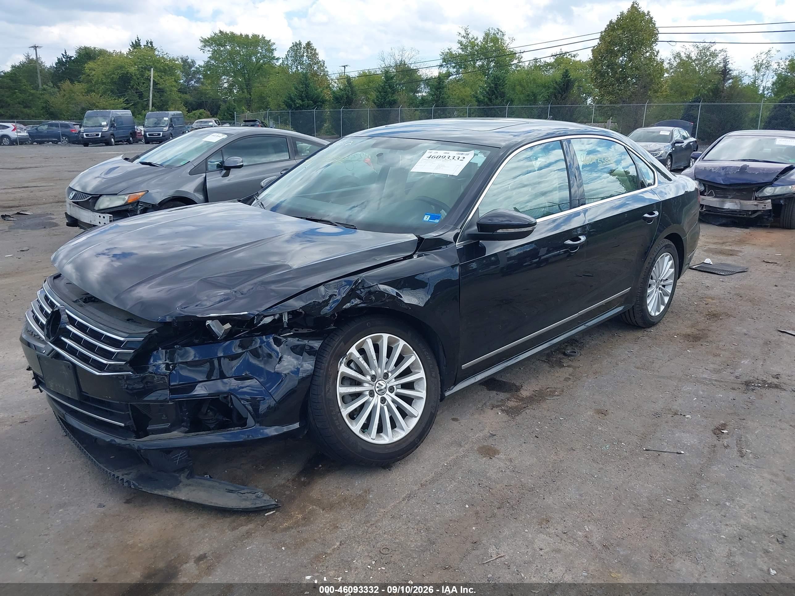 2017 VOLKSWAGEN PASSAT 1.8T SE — I2