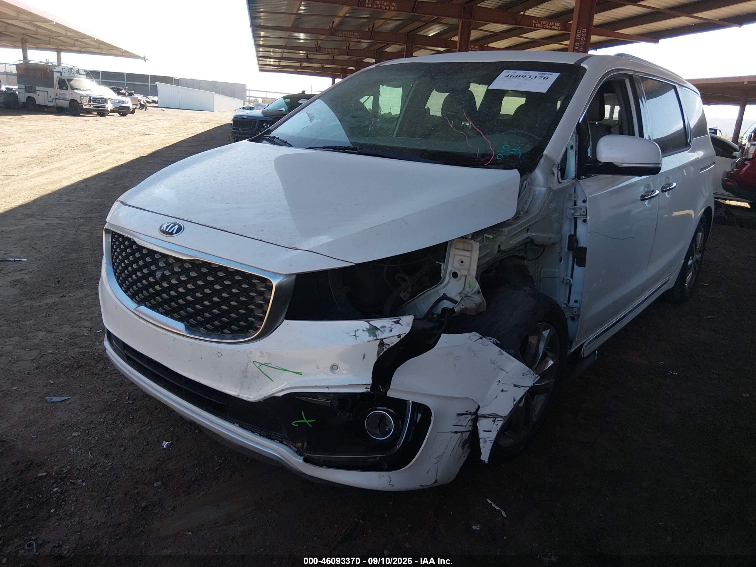 2018 KIA SEDONA SX LIMITED — I2