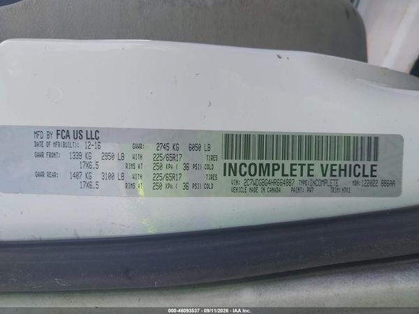 2017 DODGE GRAND CARAVAN SE