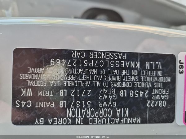 2023 KIA STINGER GT2 — I9