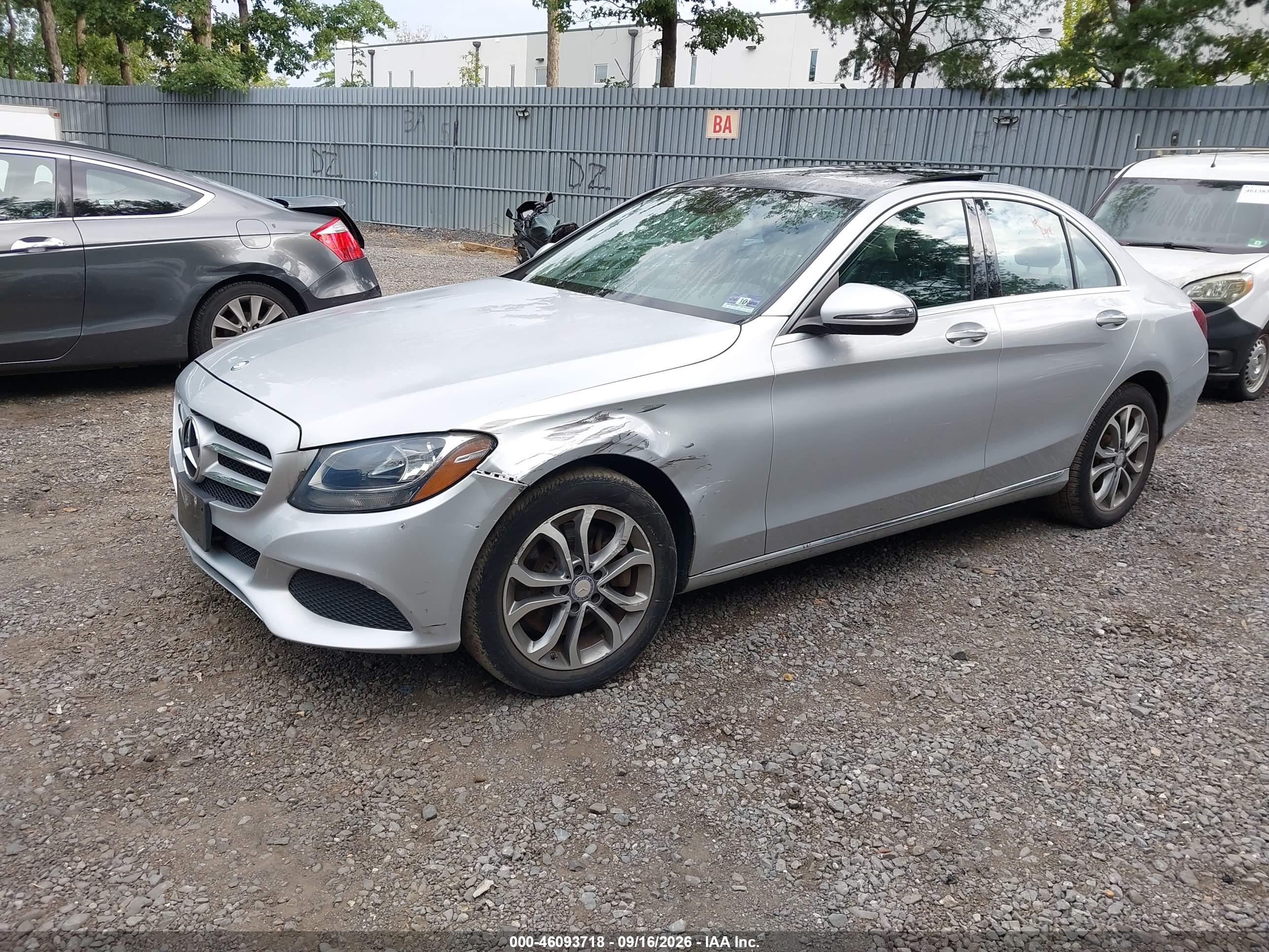 2017 MERCEDES-BENZ C 300 4MATIC — I2