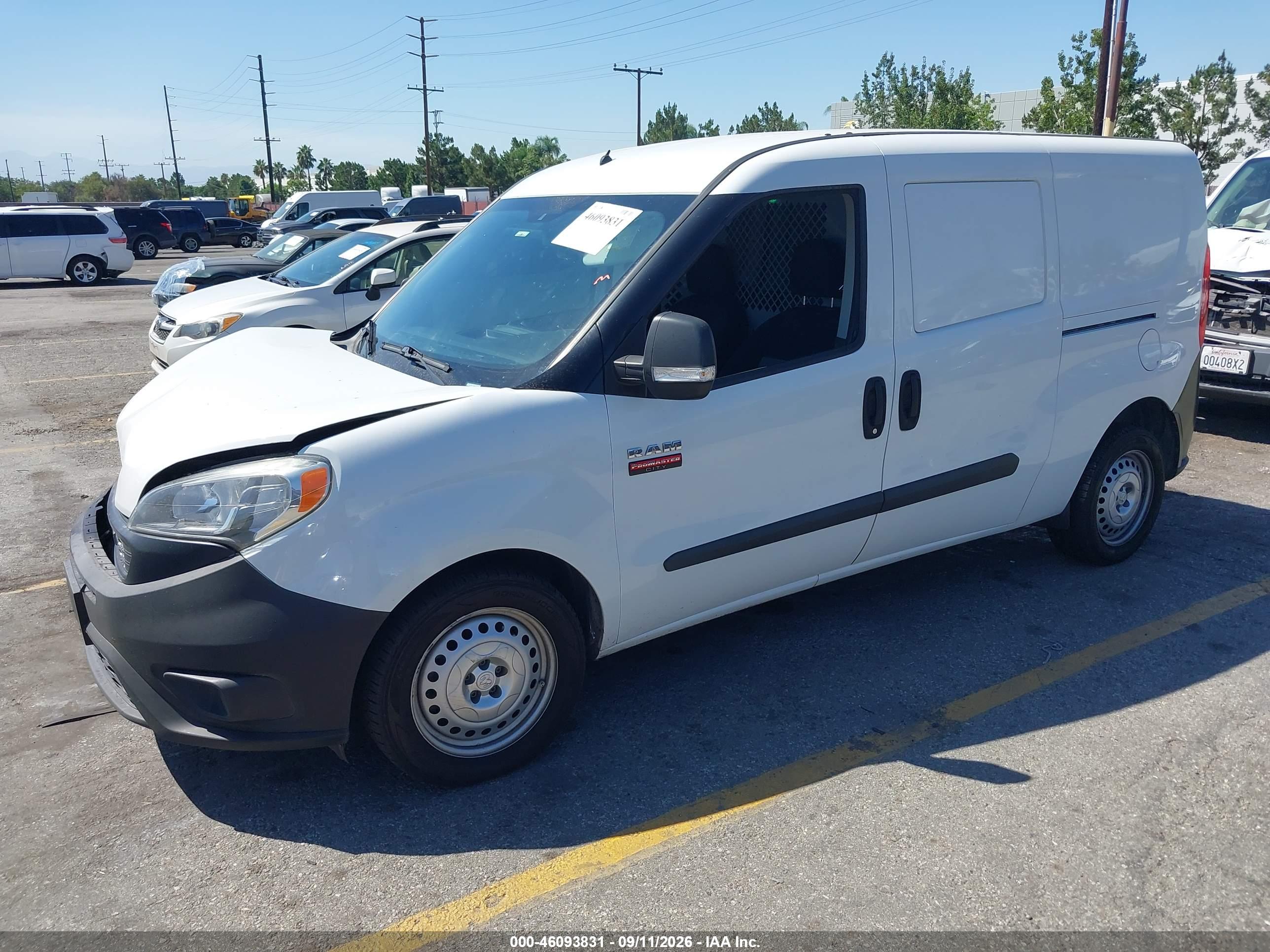 2020 RAM PROMASTER CITY TRADESMAN — I2