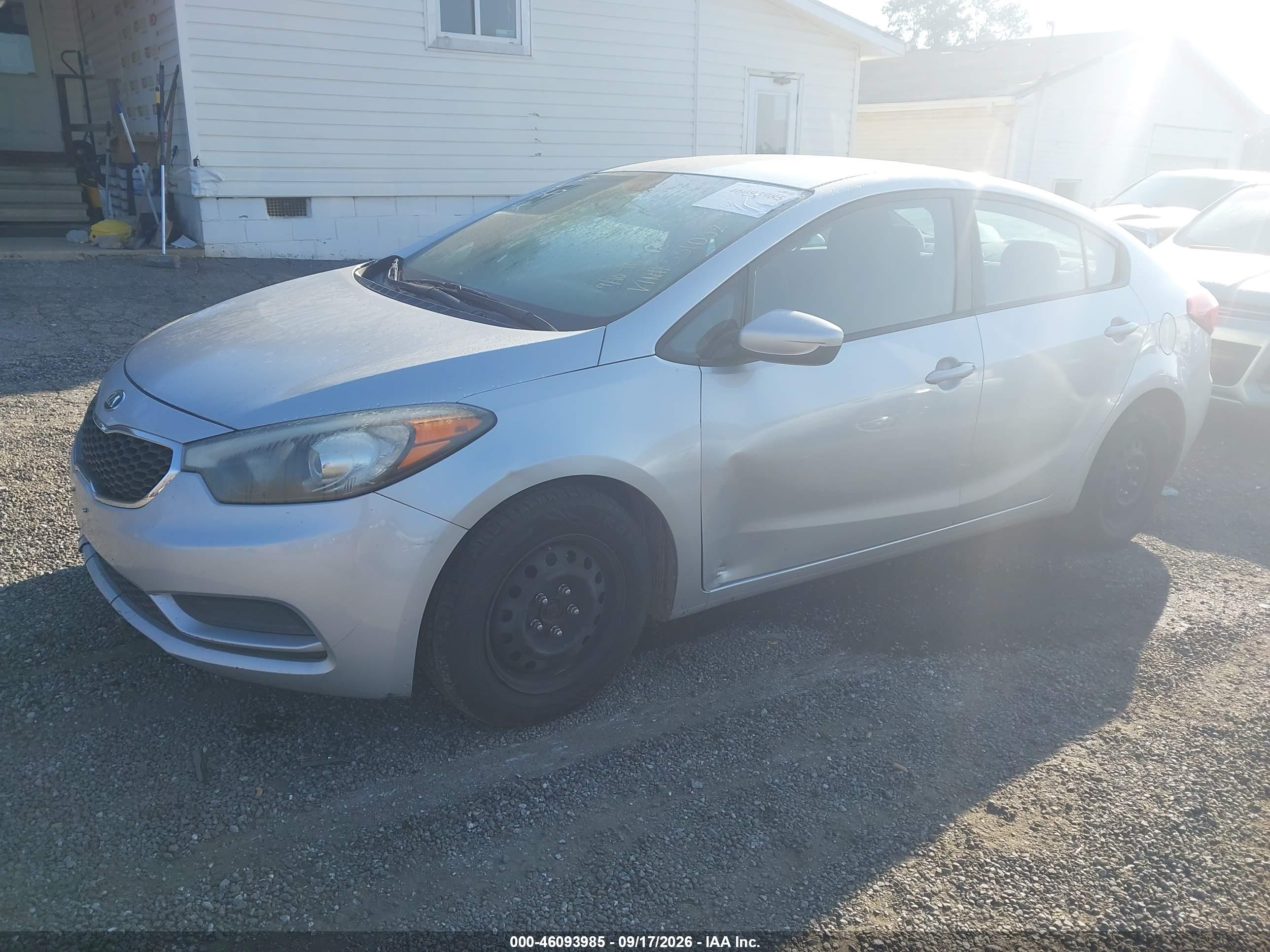 2016 KIA FORTE LX — I2