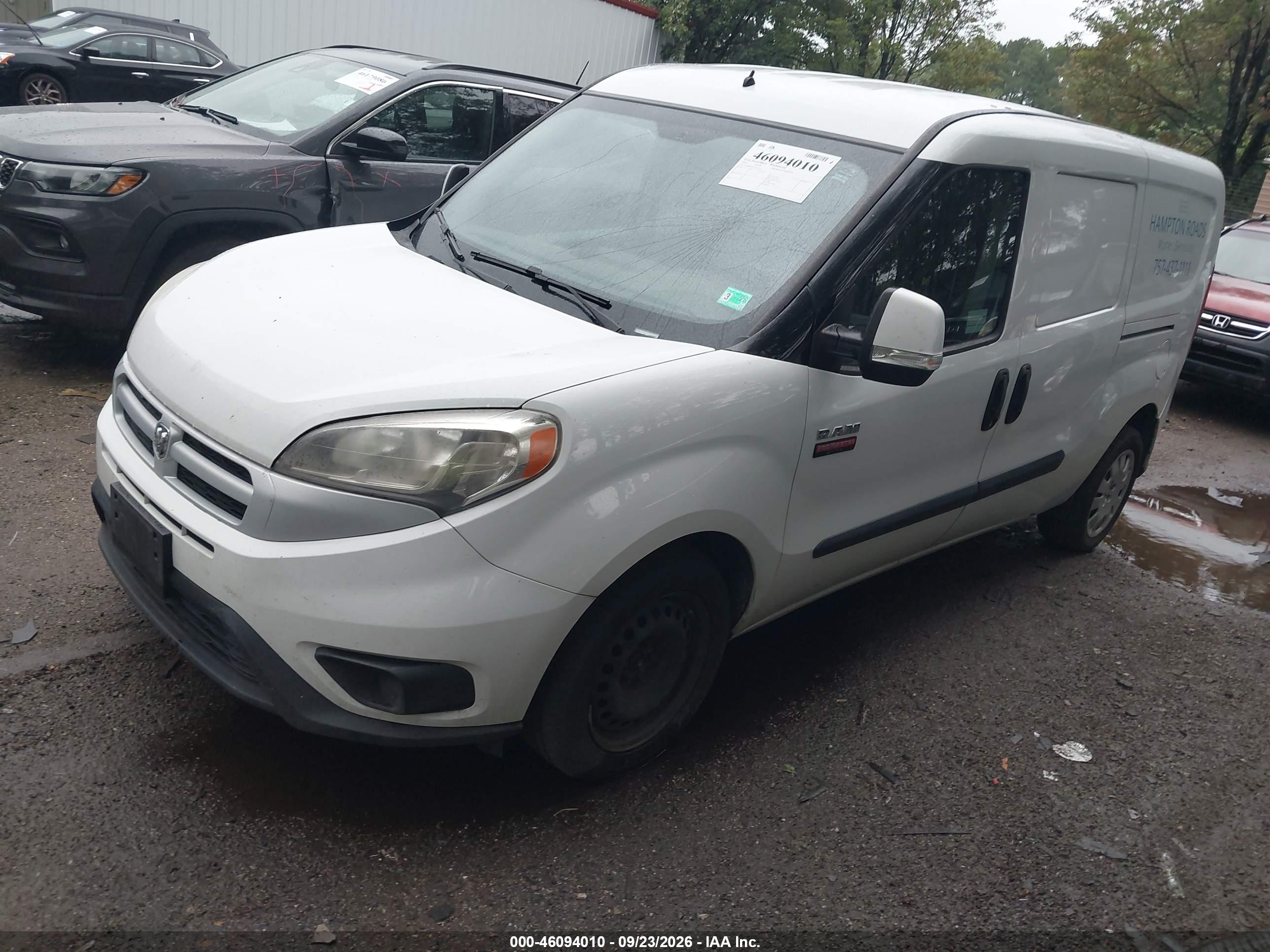 2016 RAM PROMASTER CITY SLT — I2