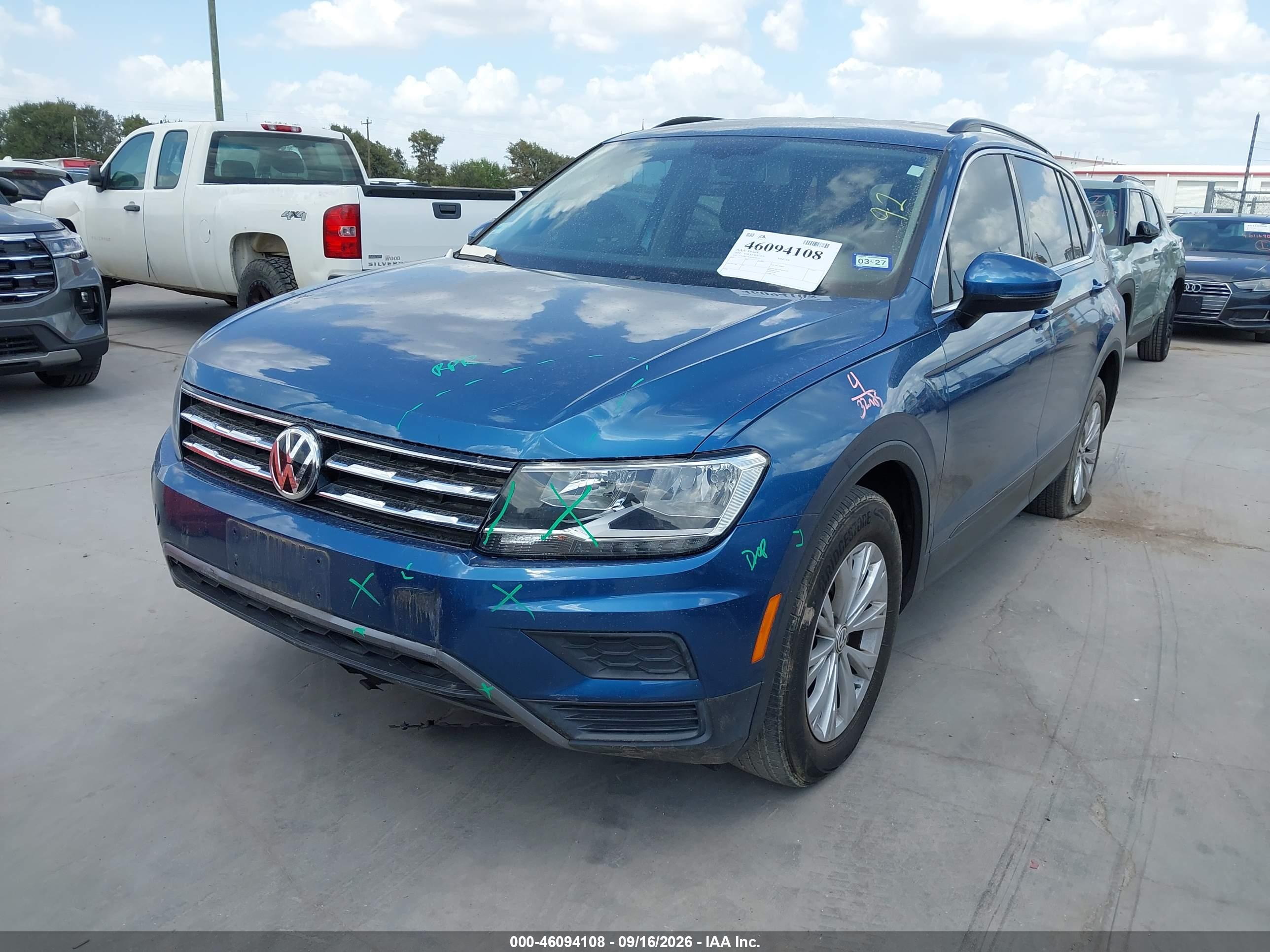 2019 VOLKSWAGEN TIGUAN — I2
