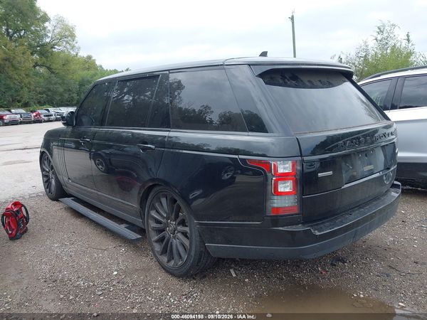 2016 LAND ROVER RANGE ROVER 5.0L V8 SUPERCHARGED — I3